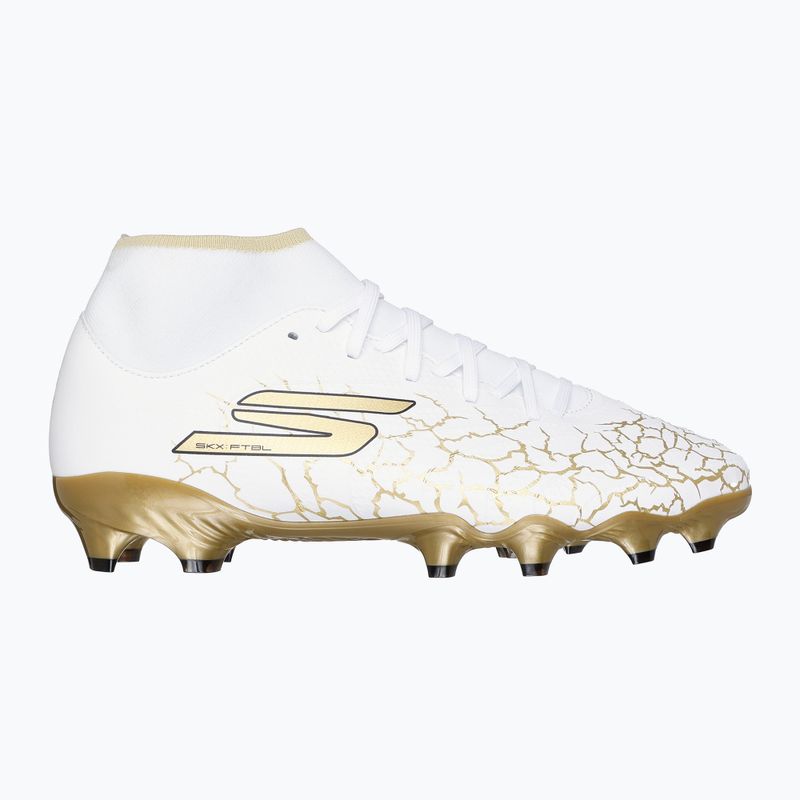 SKECHERS Razor 1.5 Academy FG férfi futballcipő fehér/arany 9