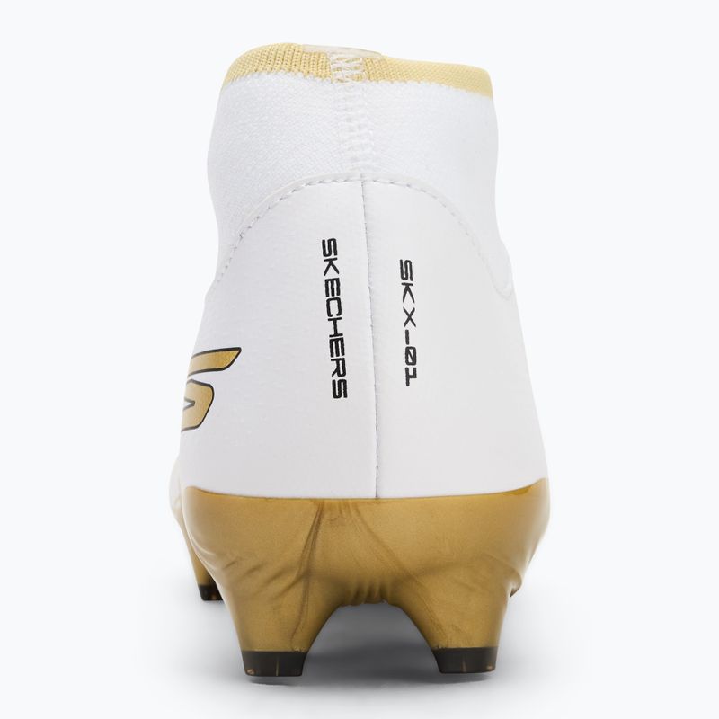SKECHERS Razor 1.5 Academy FG férfi futballcipő fehér/arany 6