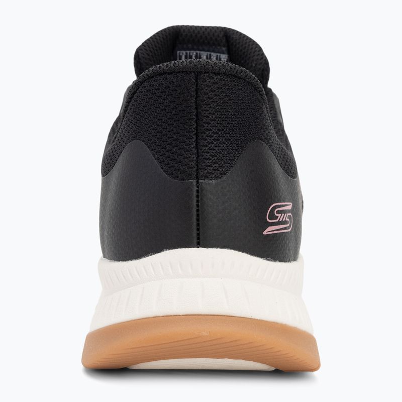 Női cipő SKECHERS Bobs Squad 4 Staple Look fekete 6