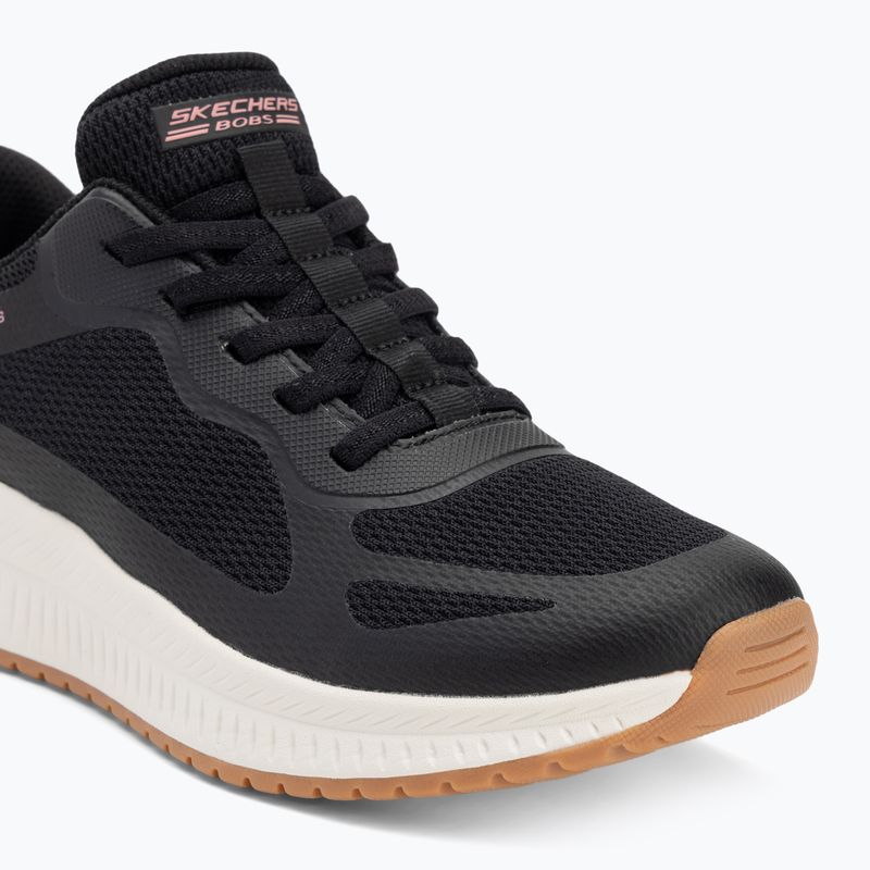 Női cipő SKECHERS Bobs Squad 4 Staple Look fekete 7