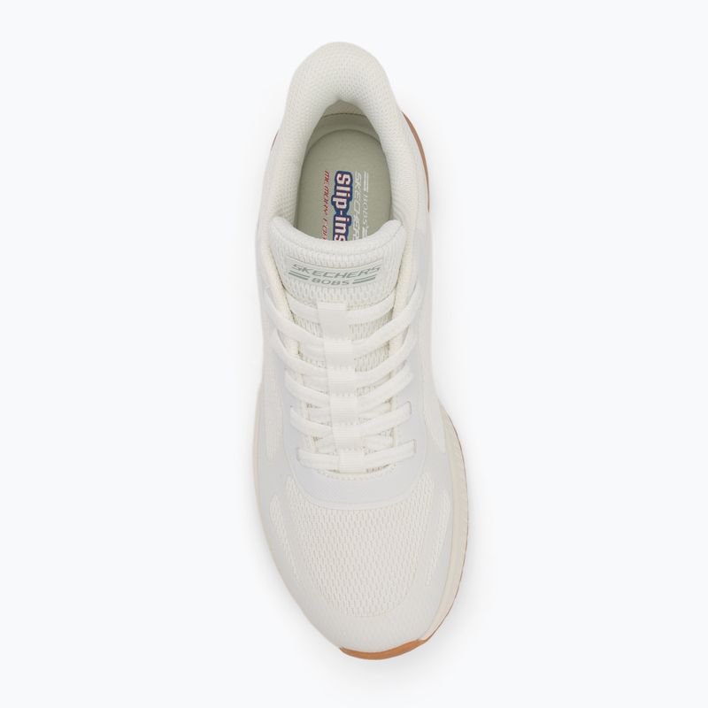 SKECHERS női cipő Bobs Squad 4 Staple Look fehér 5
