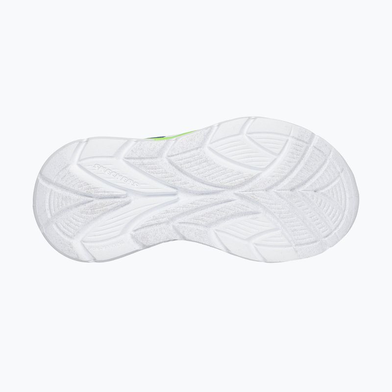 SKECHERS Flex-Glow gyermekcipő Ultra kék/menta 12