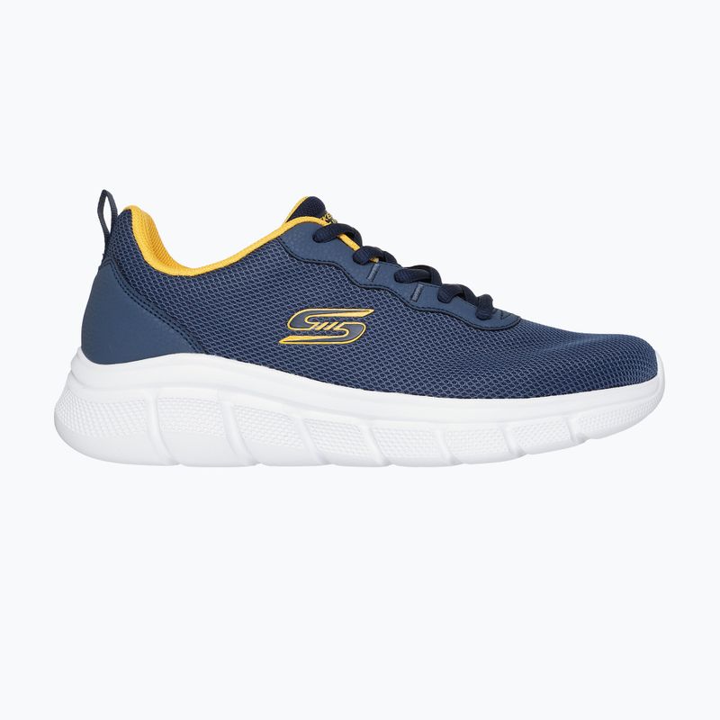 Férfi Skechers Bobs Sport B Flex Icy Edge navy cipő 2