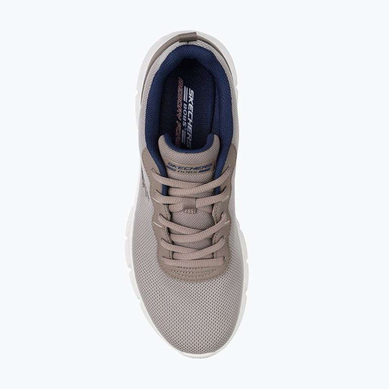 Férfi Skechers Bobs Sport B Flex Icy Edge taupe cipő 5