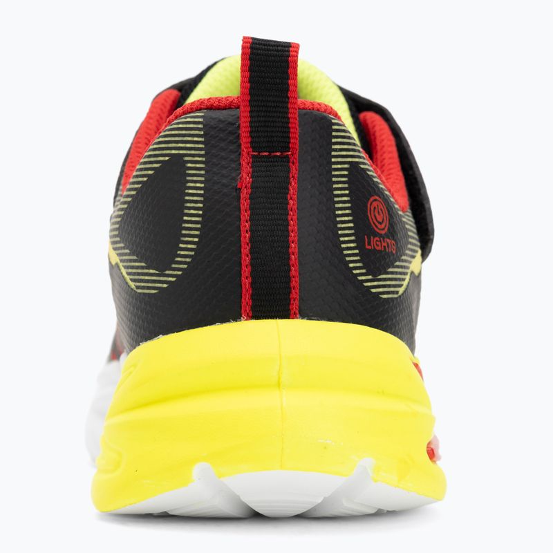 Gyerekcipők SKECHERS Flex-Glow Ultra fekete/piros 6