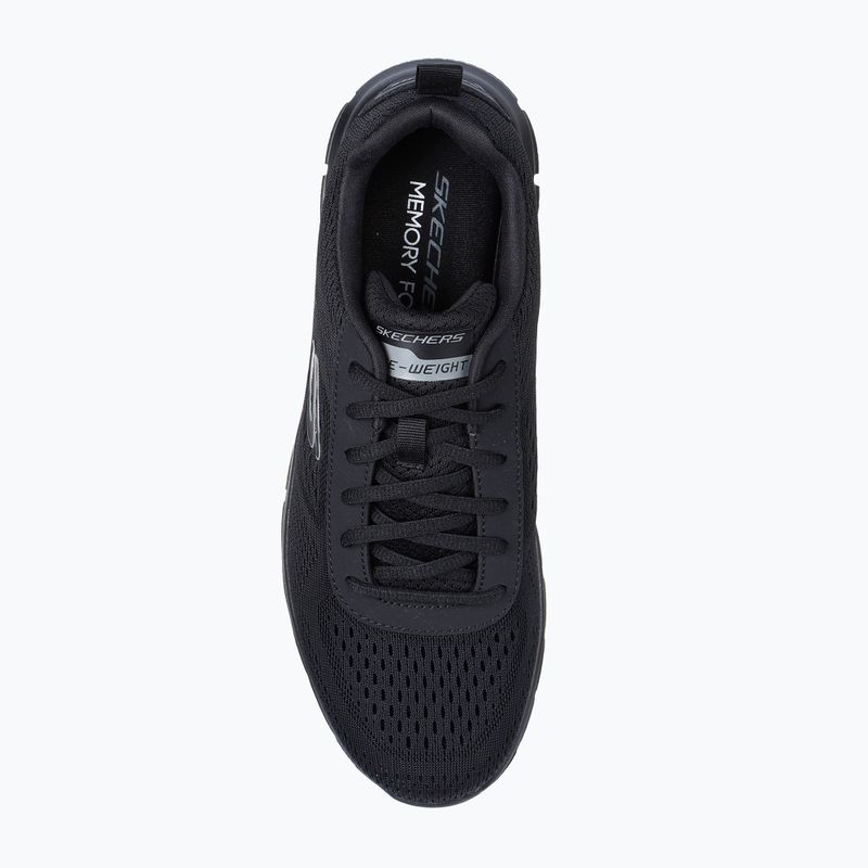 Férfi Skechers Track Leshur fekete cipő 12