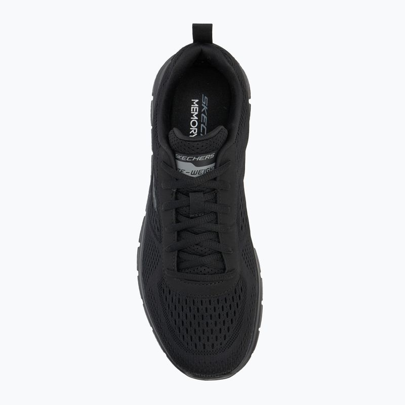 Férfi Skechers Track Leshur fekete cipő 5