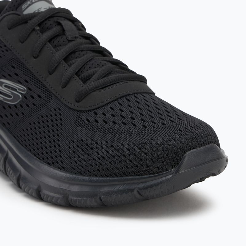 Férfi Skechers Track Leshur fekete cipő 7
