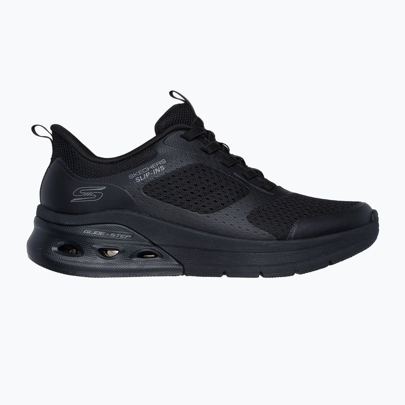 SKECHERS női cipő Bobs Arc Waves 2.0 Now On fekete 2