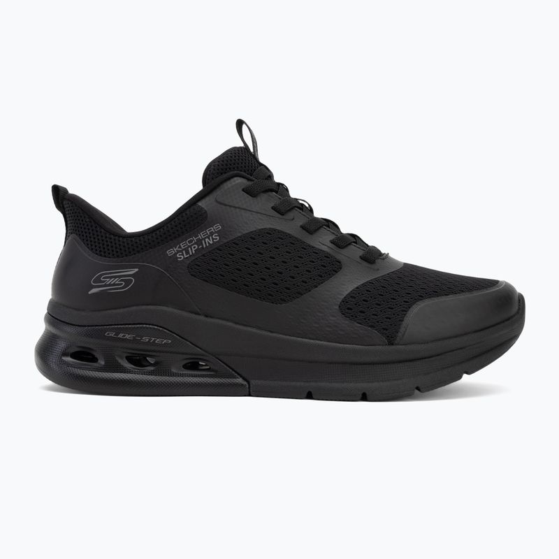 SKECHERS női cipő Bobs Arc Waves 2.0 Now On fekete 2