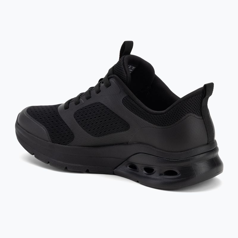SKECHERS női cipő Bobs Arc Waves 2.0 Now On fekete 3