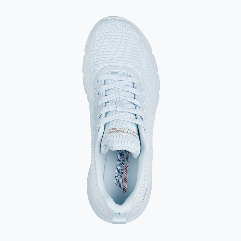 Női cipő SKECHERS Bobs B Flex Hi Flying világos kék 5
