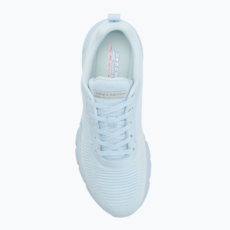 Női cipő SKECHERS Bobs B Flex Hi Flying világos kék 5
