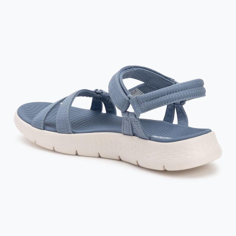 Női SKECHERS Go Walk Flex szandál Sublime kék 3