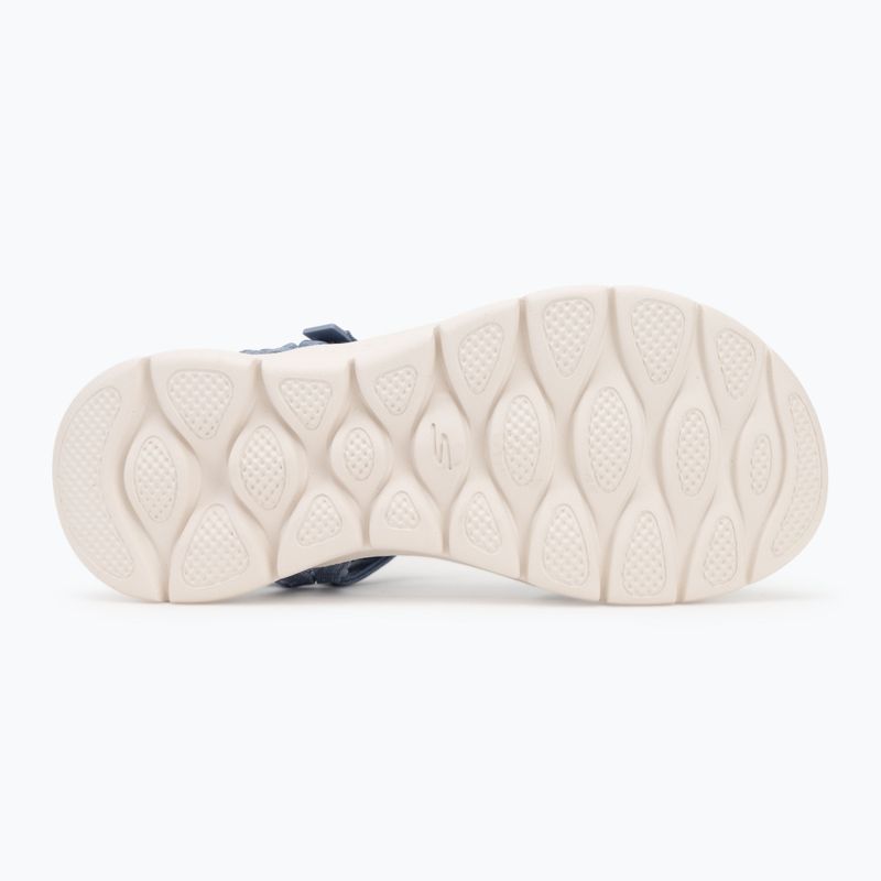 Női SKECHERS Go Walk Flex szandál Sublime kék 4