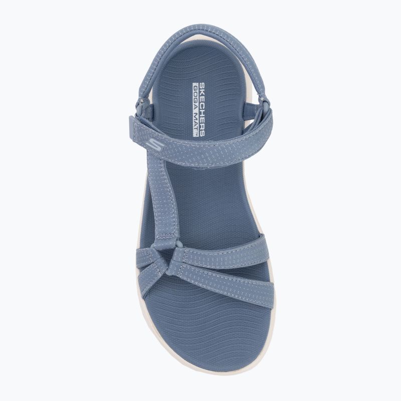 Női SKECHERS Go Walk Flex szandál Sublime kék 5