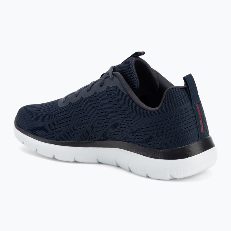 Férfi SKECHERS Summits Torre navy/red cipő 3
