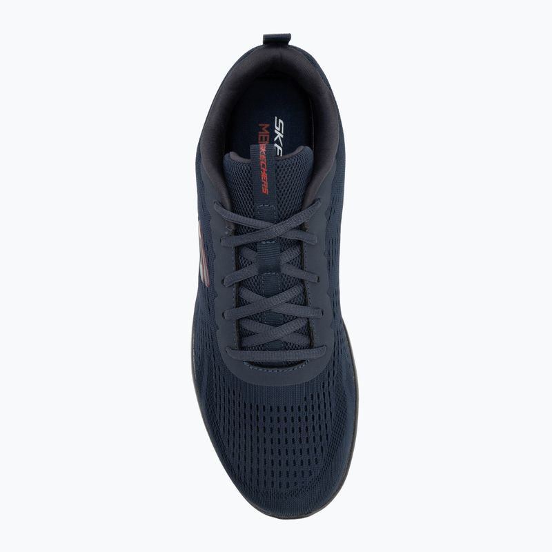 Férfi SKECHERS Summits Torre navy/red cipő 5
