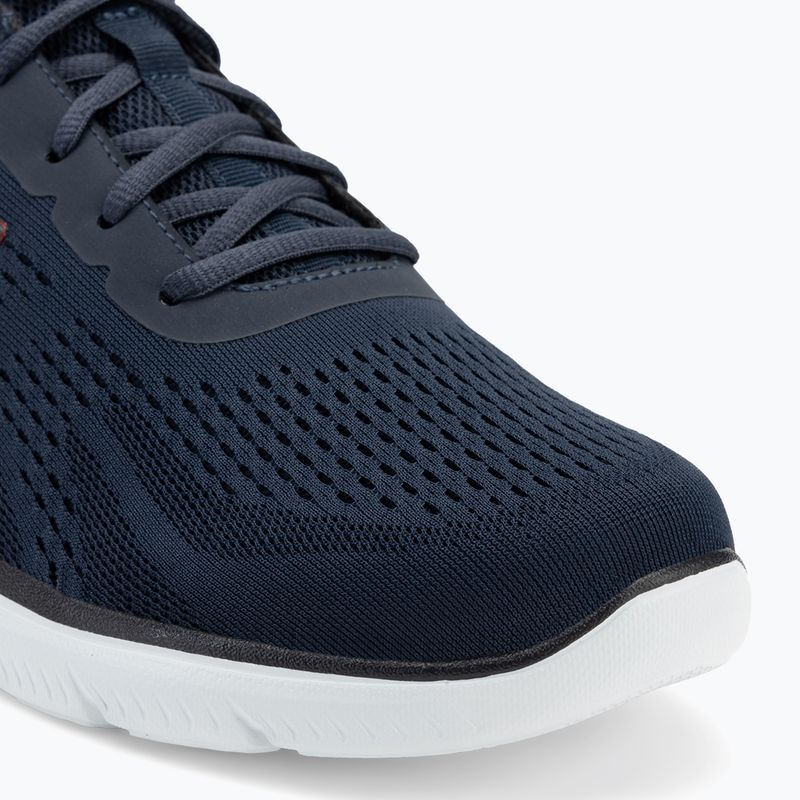 Férfi SKECHERS Summits Torre navy/red cipő 7