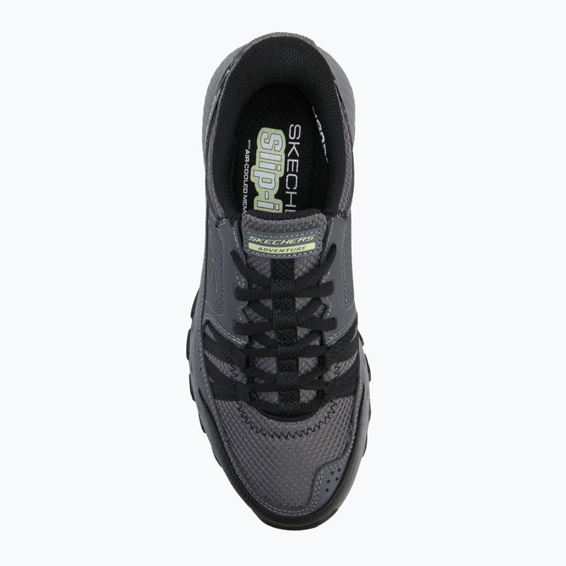 Férfi cipők SKECHERS Dynamite At Escapar szénszürke/fekete 5