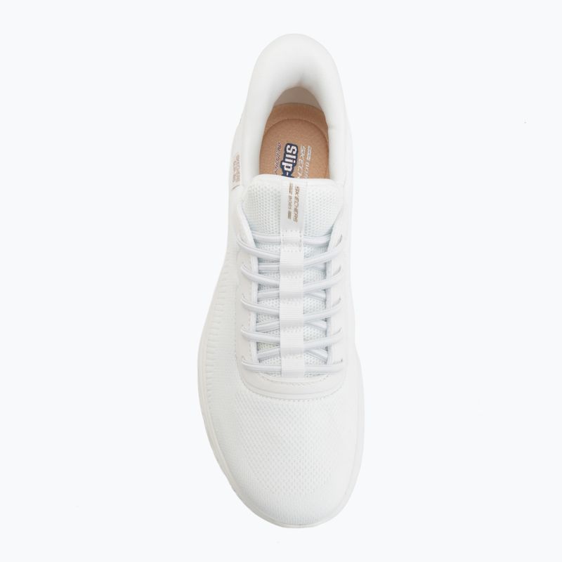 Női cipő SKECHERS Bobs Arc Waves white 5