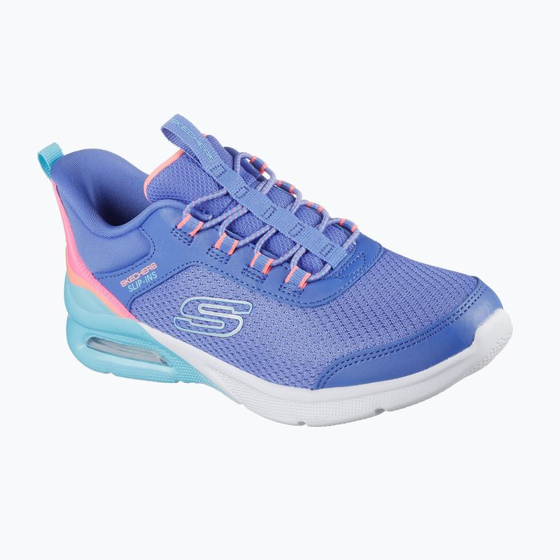 Gyerekcipők SKECHERS Microspec Max Color Trifecta kék/többszínű 8