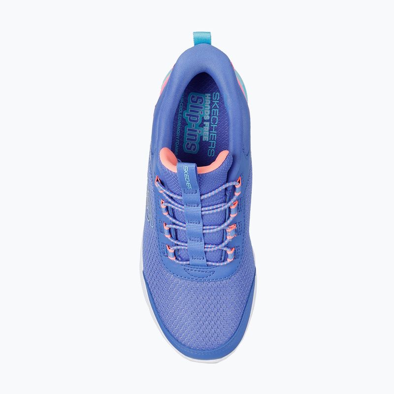 Gyerekcipők SKECHERS Microspec Max Color Trifecta kék/többszínű 12
