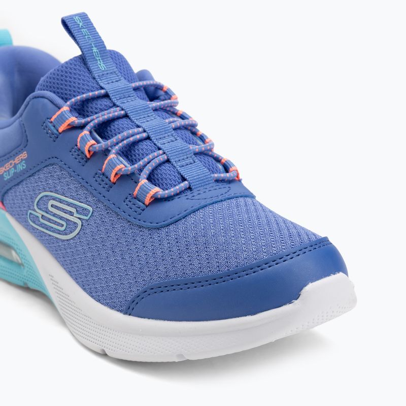 Gyerekcipők SKECHERS Microspec Max Color Trifecta kék/többszínű 7