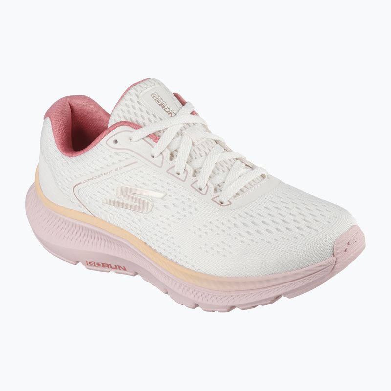 SKECHERS Go Run Consistent 2.0 Mile Marker női futócipő natúr rózsaszín 2