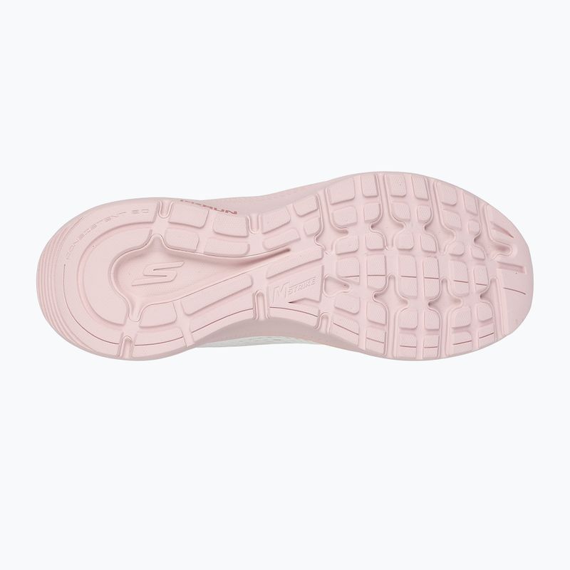 SKECHERS Go Run Consistent 2.0 Mile Marker női futócipő natúr rózsaszín 4