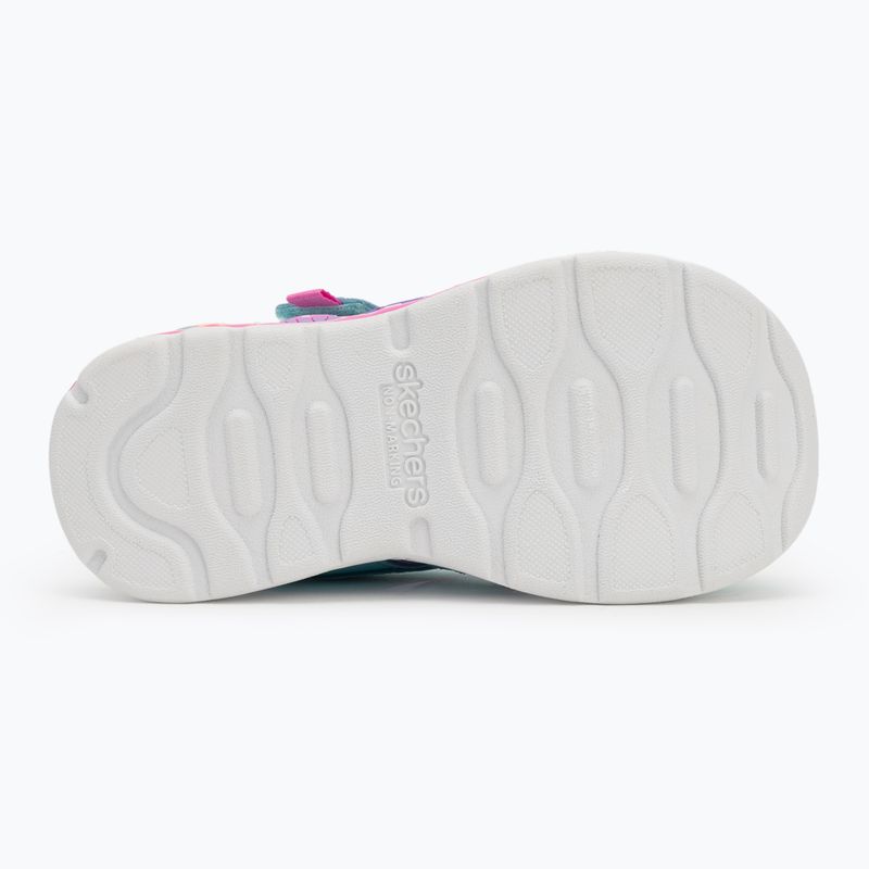 SKECHERS gyermek szandál Play Scene Splash Cute Crew türkiz/lilaszínű szandál 4