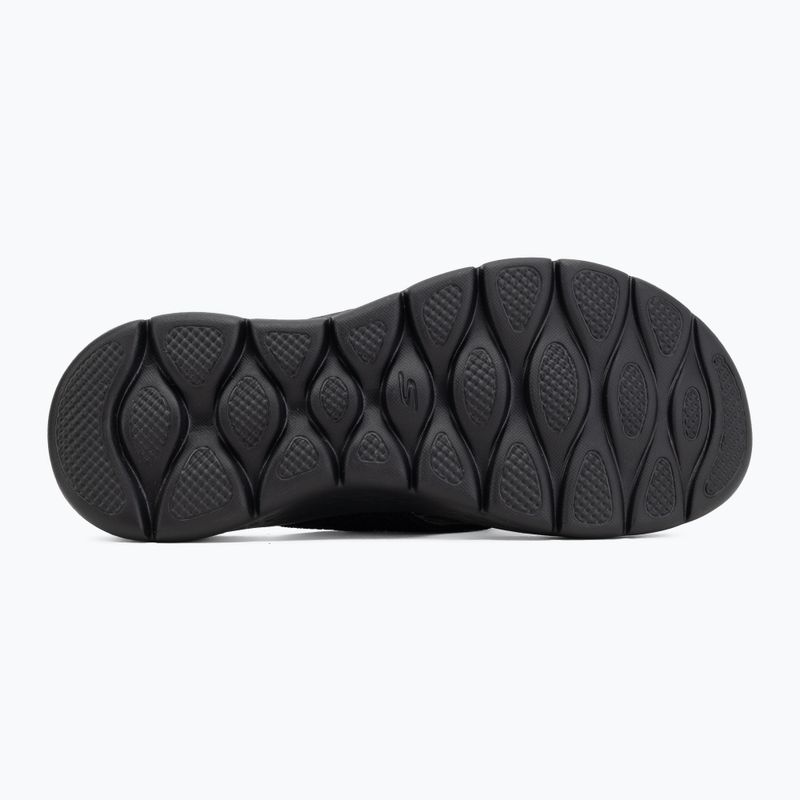 Női flip-flop papucsok SKECHERS Go Walk Flex Holly black 4