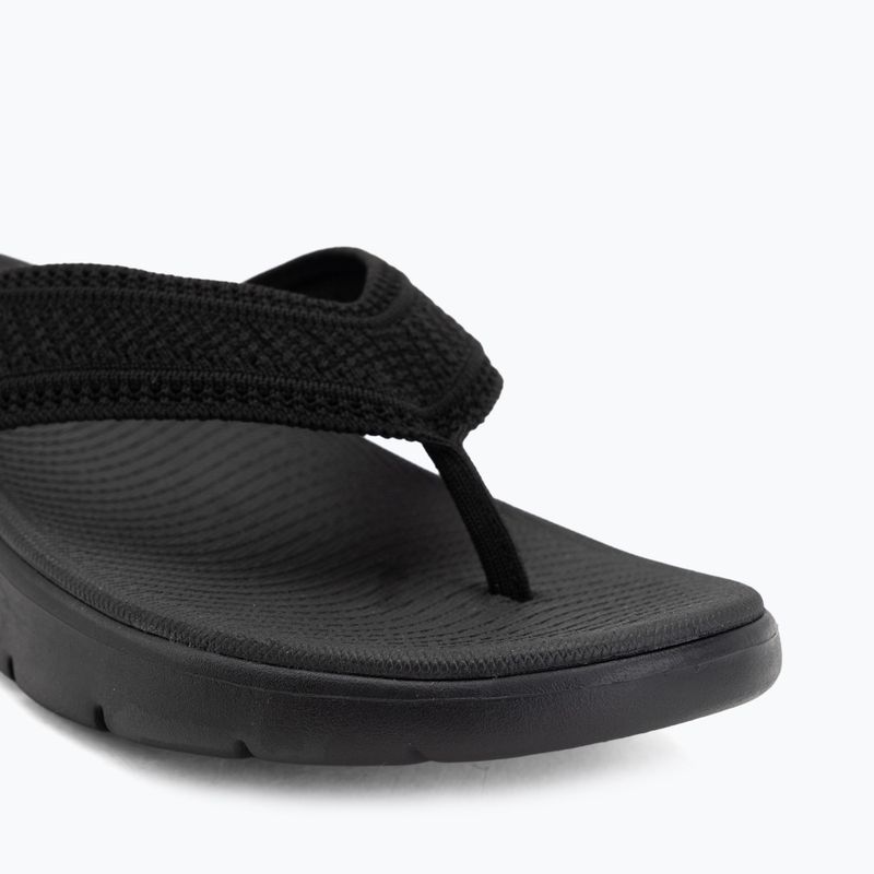 Női flip-flop papucsok SKECHERS Go Walk Flex Holly black 7
