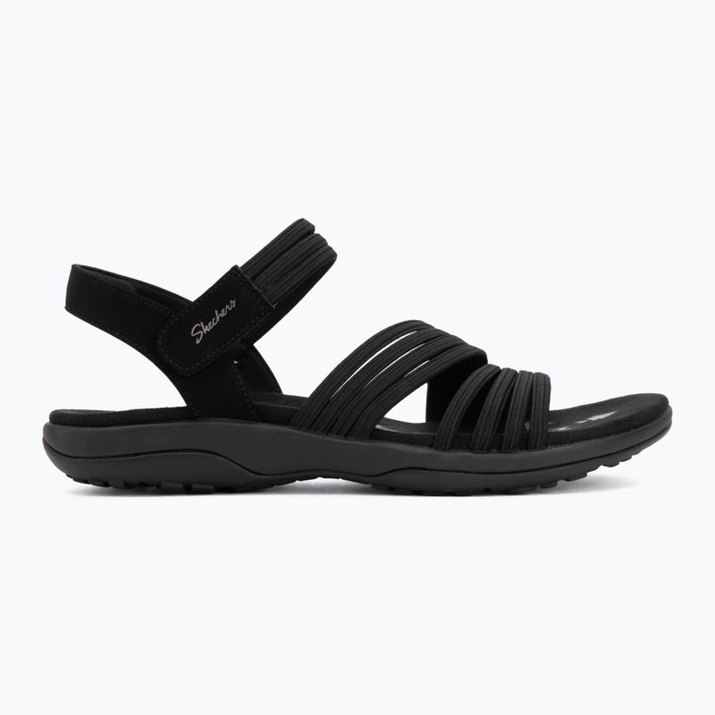Női szandálok SKECHERS Reggae Slim Coffee Run black 2