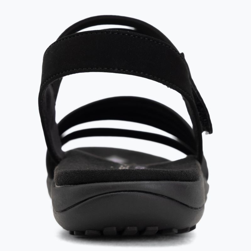 Női szandálok SKECHERS Reggae Slim Coffee Run black 6