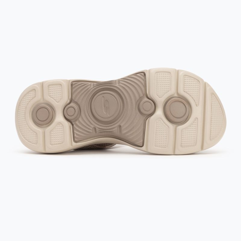Női SKECHERS Go Walk Arch Fit 2.0 taupe szandálok 4