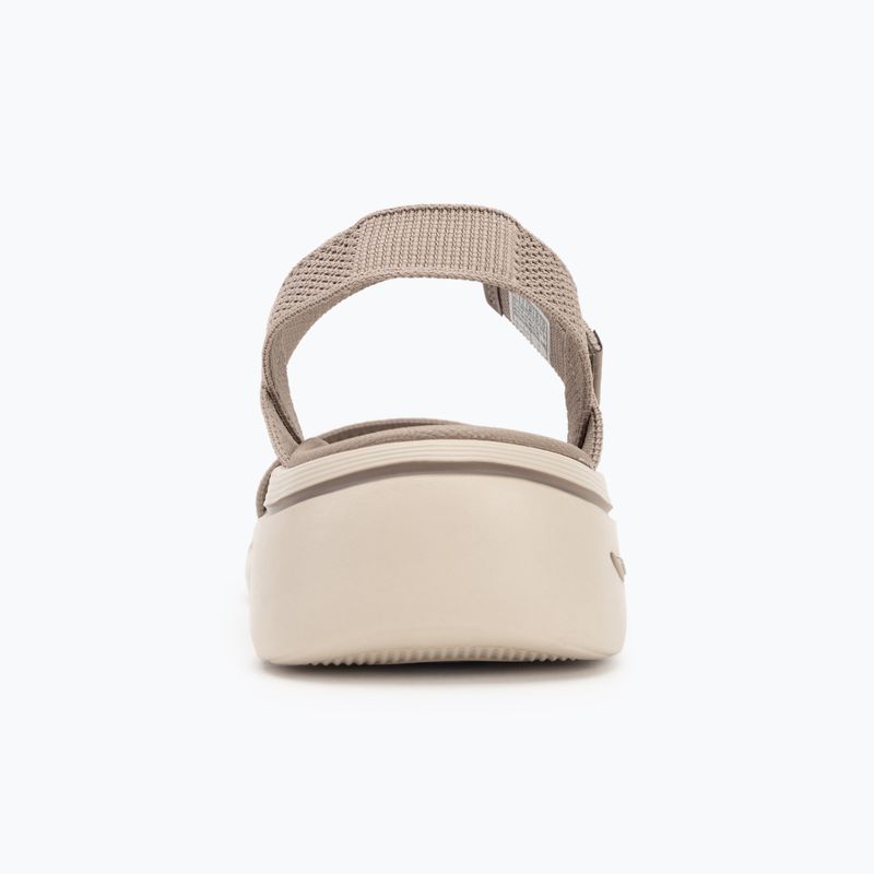 Női SKECHERS Go Walk Arch Fit 2.0 taupe szandálok 6