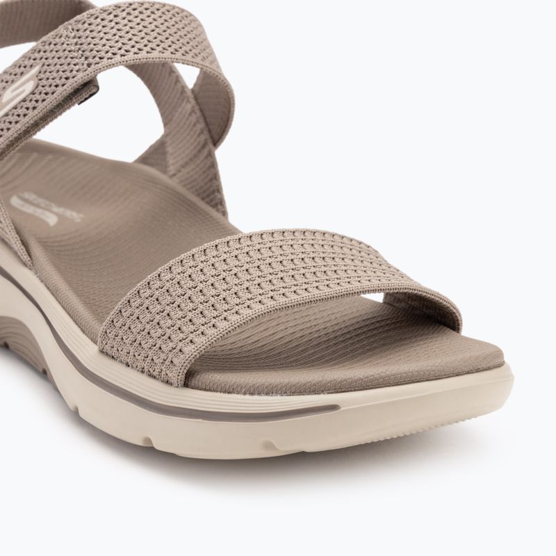 Női SKECHERS Go Walk Arch Fit 2.0 taupe szandálok 7