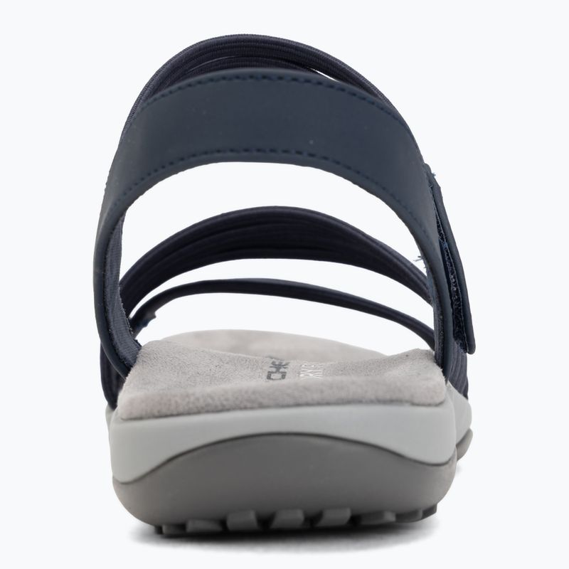Női szandálok SKECHERS Reggae Slim Coffee Run blue 6