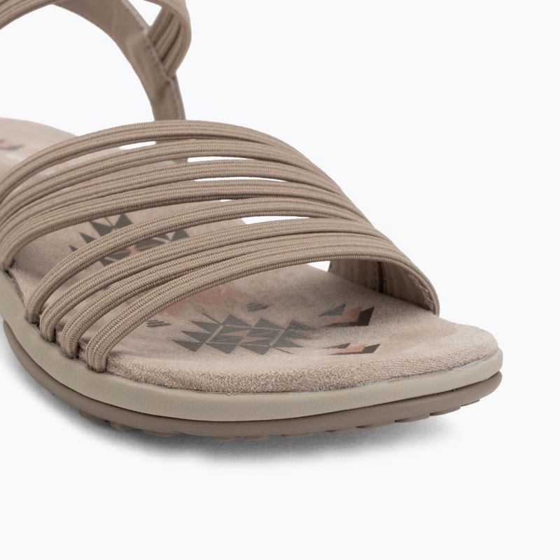 Női szandálok SKECHERS Reggae Slim Coffee Run gray 7
