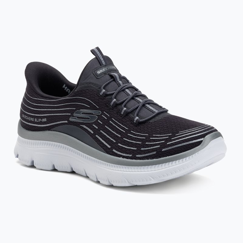 Női SKECHERS Summits Plus Soft Luster szénszürke/ezüst