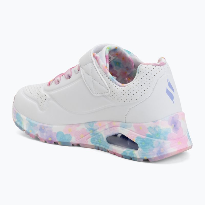 Gyerekcipő SKECHERS Uno Gen1 Fresh Blooms white 3