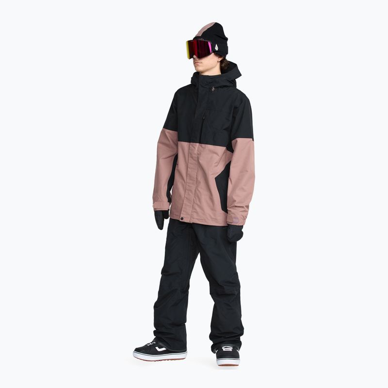 Férfi snowboarddzseki Volcom L Insulated GTX mauve 2