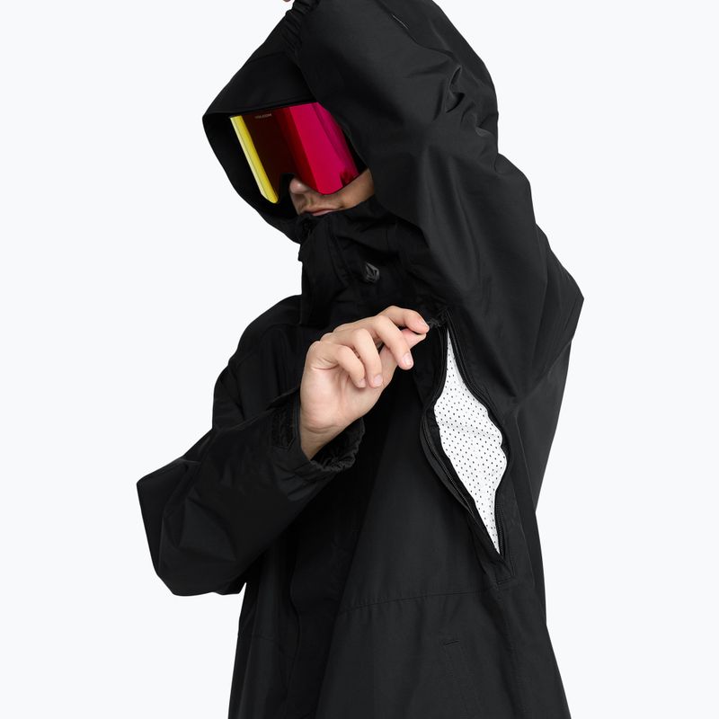 Férfi snowboarddzseki Volcom Dua Insulated GTX black 6