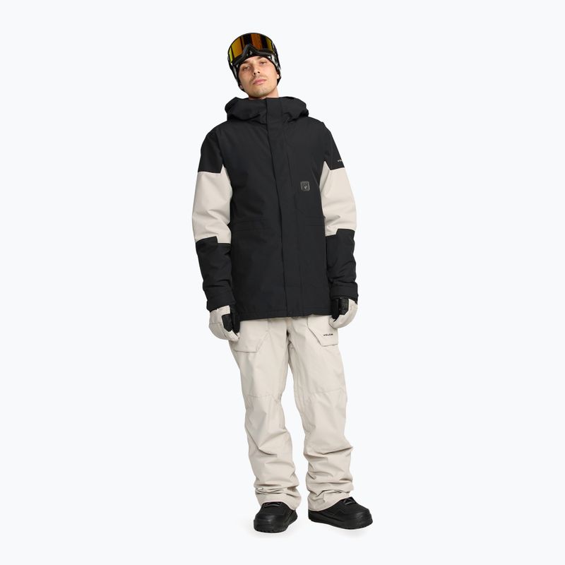 Férfi snowboarddzseki Volcom Primary Insulated black 2