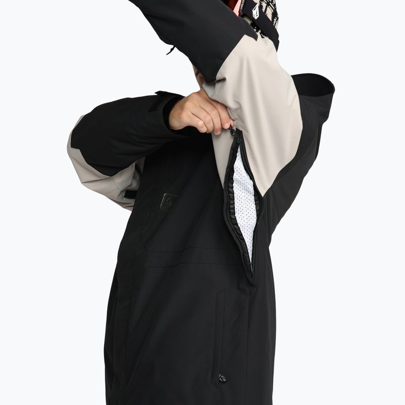 Férfi snowboarddzseki Volcom Primary Insulated black 7