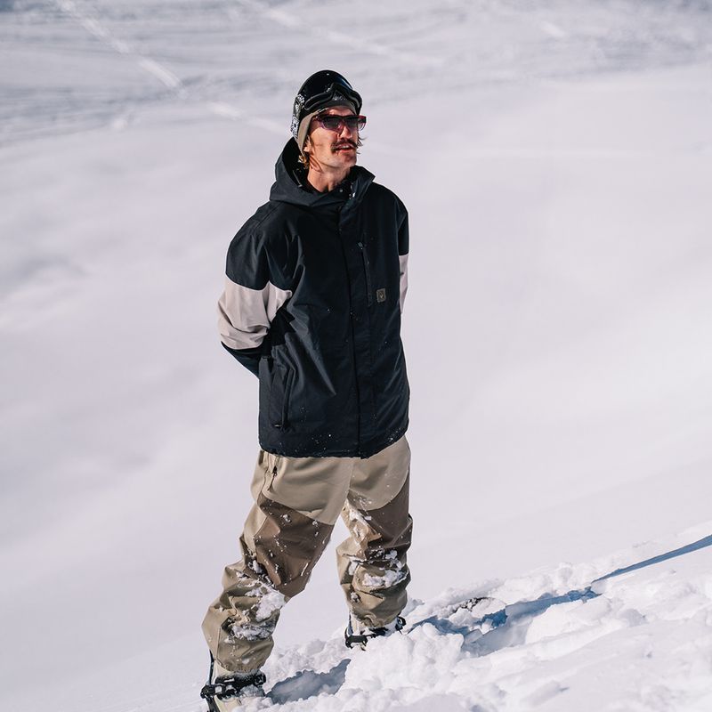 Férfi snowboarddzseki Volcom Primary Insulated black 9
