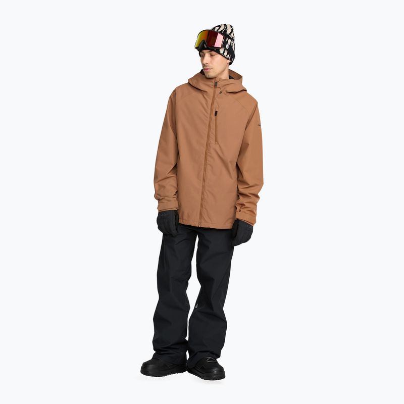 Férfi snowboard dzseki Volcom 2836 Insulated terra brown 2
