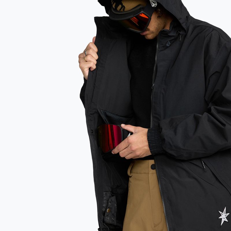 Férfi snowboarddzseki Volcom Longo GTX black 10