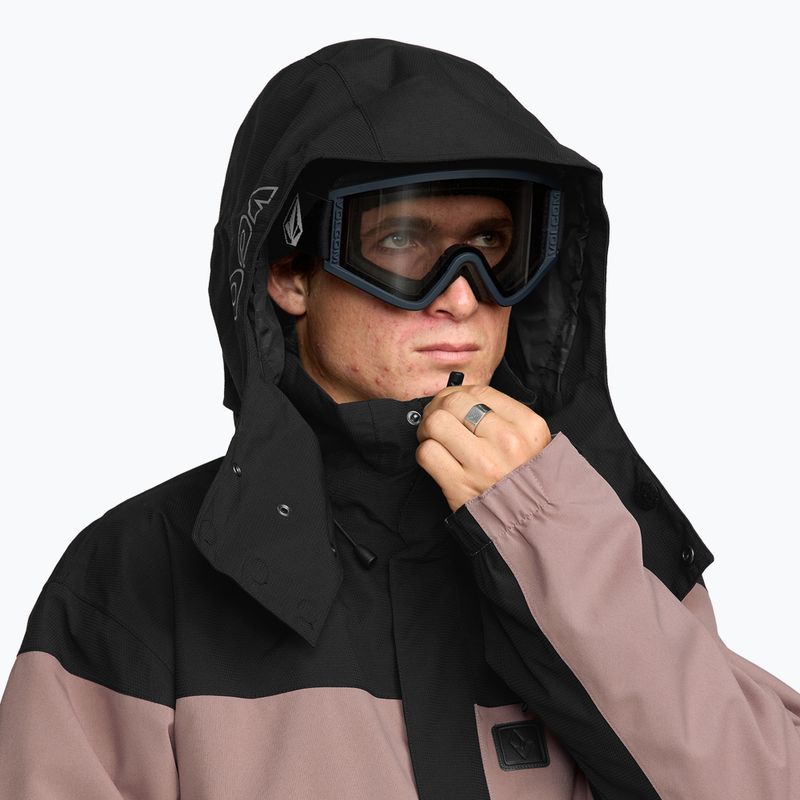 Férfi snowboard dzseki Volcom Kleveland mauve 6